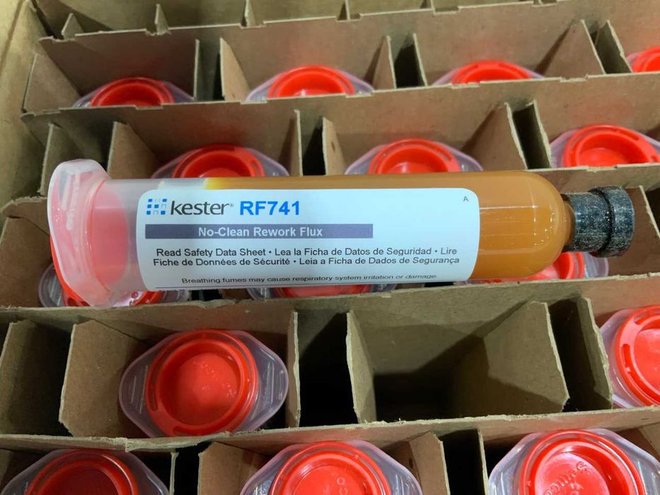 Флюс/Припой/Паяльная паста Kester RF741/245/276 (0.25-0.6мм\5-30мл) smd bga США лучше Ersa Fluxplus без кислот/галогенов