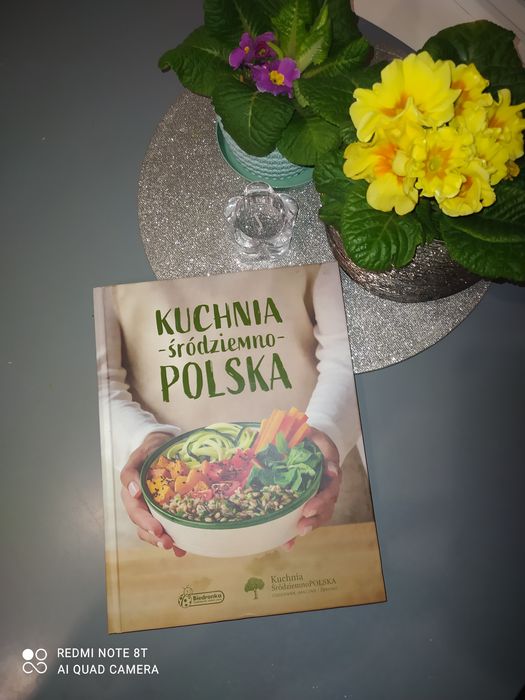 Książka kucharska kuchnia śródziemno polska