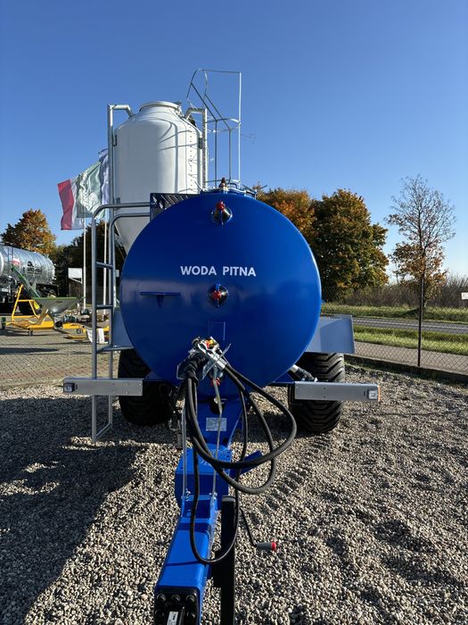 Zbiornik na wodę pitną 5000 l Beczka 6000 l/ 7000 l/ 8000 l Przyczepa