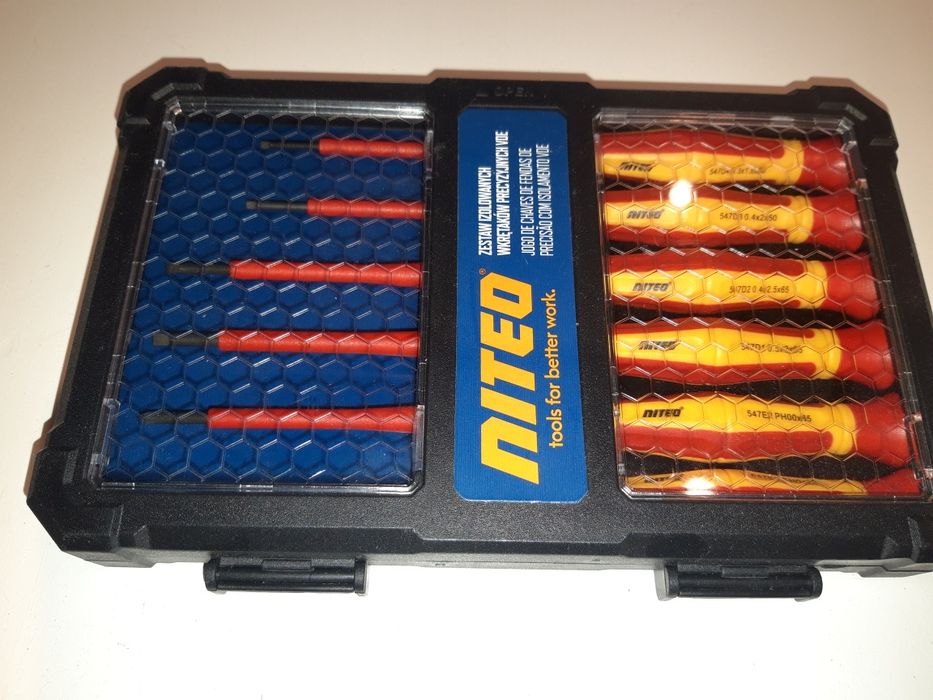 Zestaw wkrętaków precyzyjnych izolowanych wkretak precyzyjny izolowany