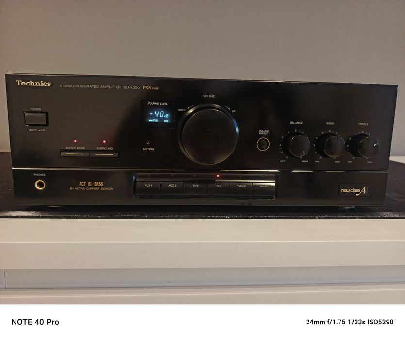 Amplituner Technics Su-x320 Pxs cap