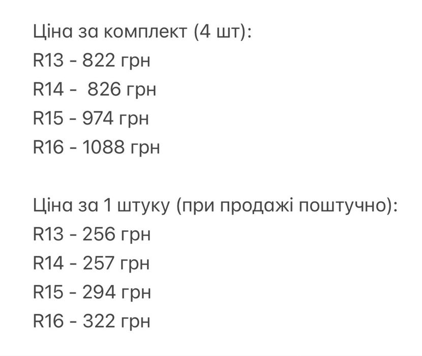 Колпаки на колеса VR Carbon Black черние ковпаки чорні