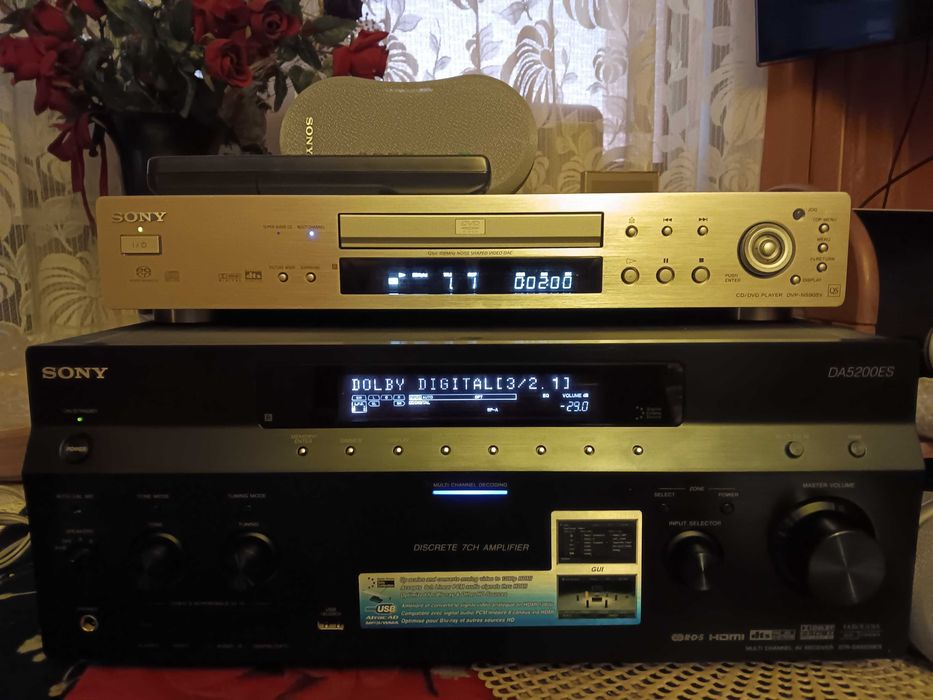 Sony str-da5200es 7.1 piloty box