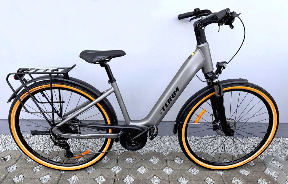 Rower Elektryczny Damka Damski STORM E-DIAMOND PRO 4.0 28″ 720WH