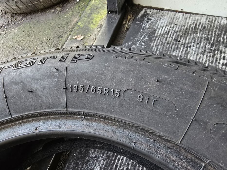 Sprzedam 2 opony 185/65 15" BFGoodrich zimowe 85%