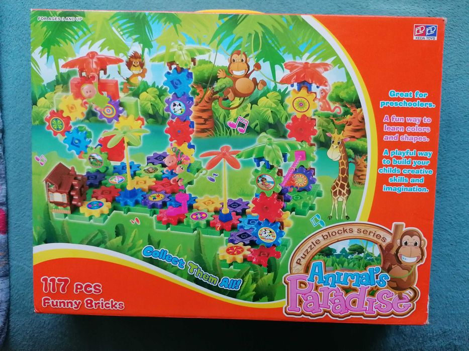 Puzzle Animal's Paradise - klocki edukacyjne