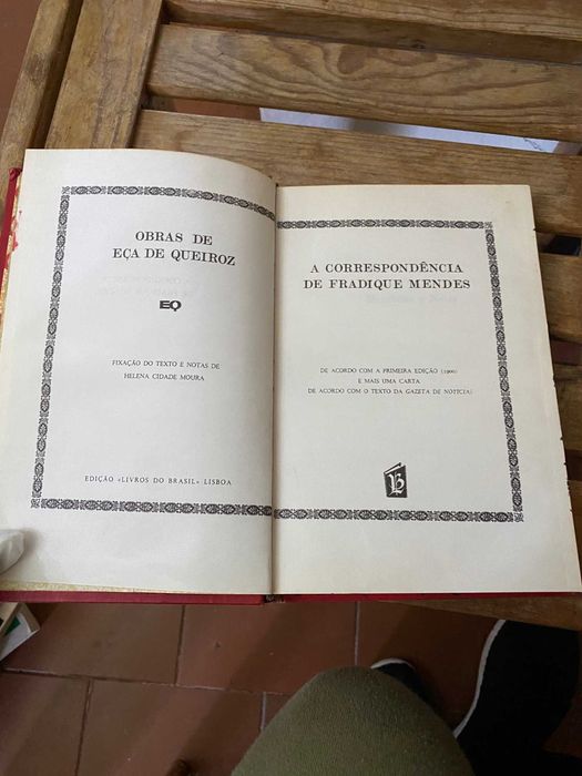 livro eca de queiroz- a correspondencia de fradique mendes