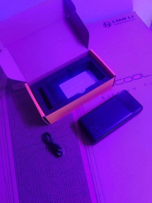 Power Bank 20.000mAh novo, nunca usado