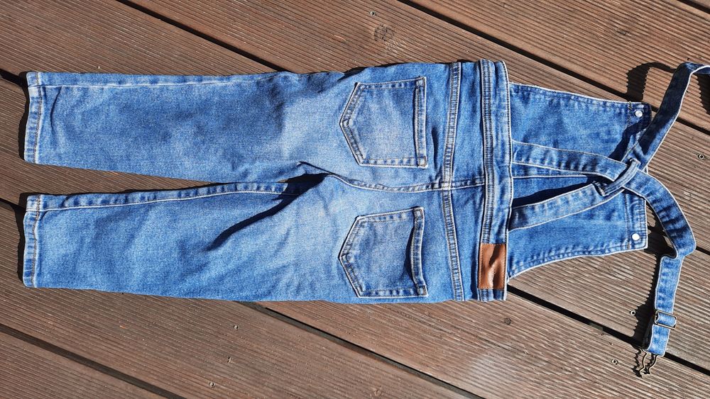 Ogrodniczki dżinsowe jeans Reserved 116 cm