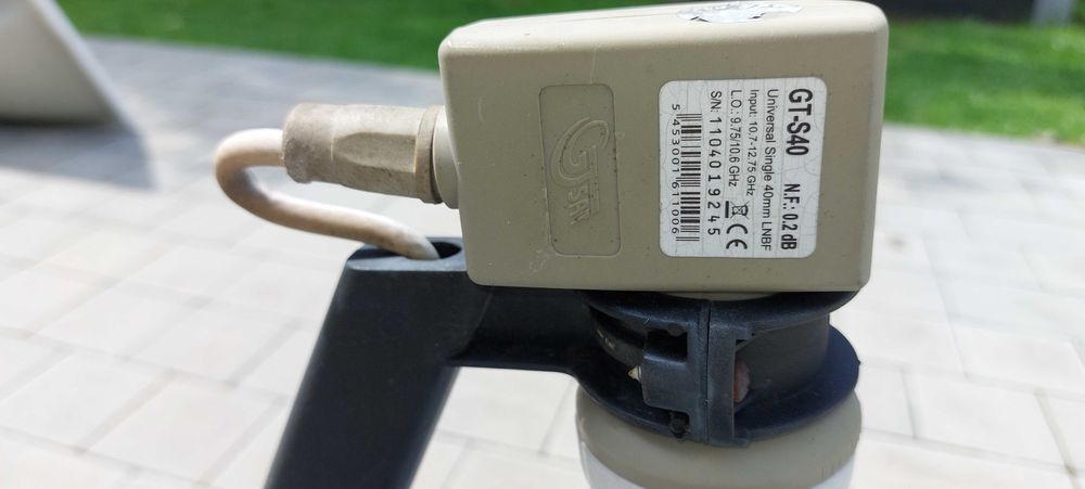 Antena z konwerterem HD cyfrowy polsat , uzywana