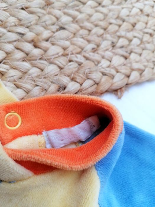 Romper Tricolorido com Polvo, de Bebé