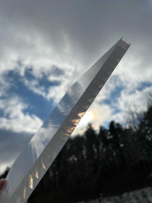 Poliwęglan komorowy 16 mm / 4 kolory / akcesoria montażowe