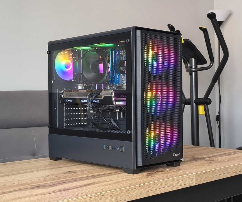 Komputer Gamingowy: RX 6700 XT 12GB/RYZEN 5 5600/SSD M.2/AM4/WIN11PRO