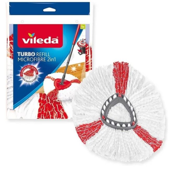 Mop obrotowy vileda + zapas wkład