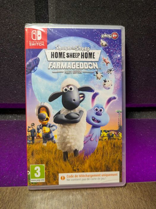 Home Sheep Home Nintendo Switch - baranek Shaun, dla dzieci Łódź Bałuty ...
