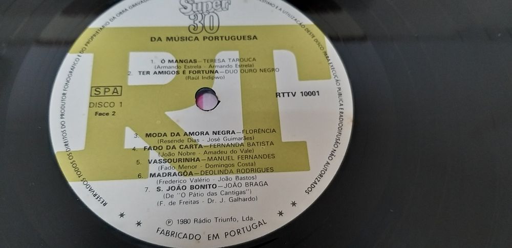 Vinil Música Portuguesa.