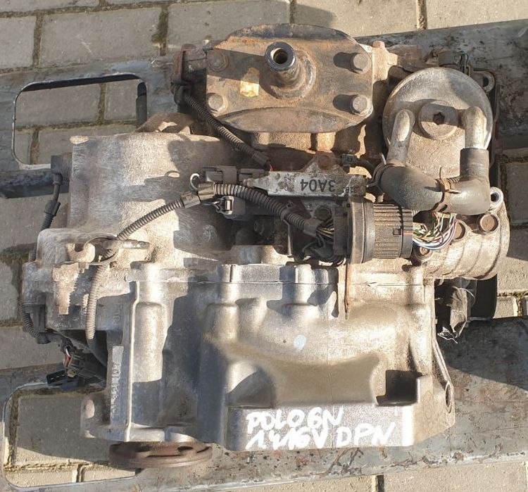 skrzynia biegów dpp automat 1.4 16v vw polo 6n