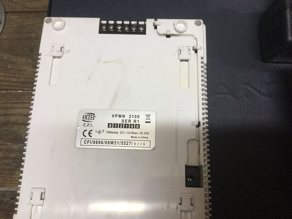 Vídeo porteiro “Extel”