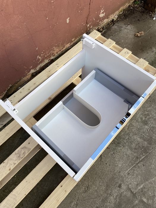 Szafka pod umywalkę 53x43cm IDEALNA POD BLAT wysoka jakość CICHY DOMYK