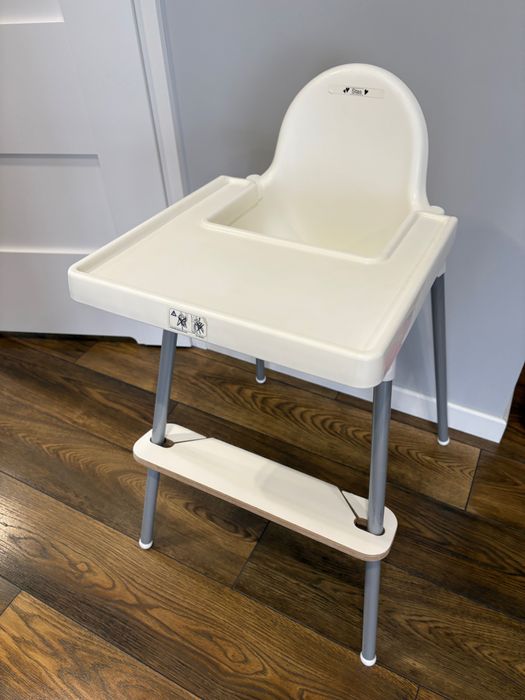 Krzesło do karmienia Ikea Antilop z podnóżkiem
