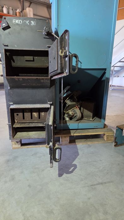 Caldeira Mista Lenha + Pellets 30kW – Centrometal EKO CK 30