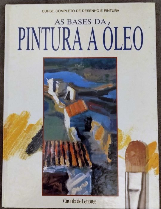 Vendo 4 livros sobre técnicas de pintura.