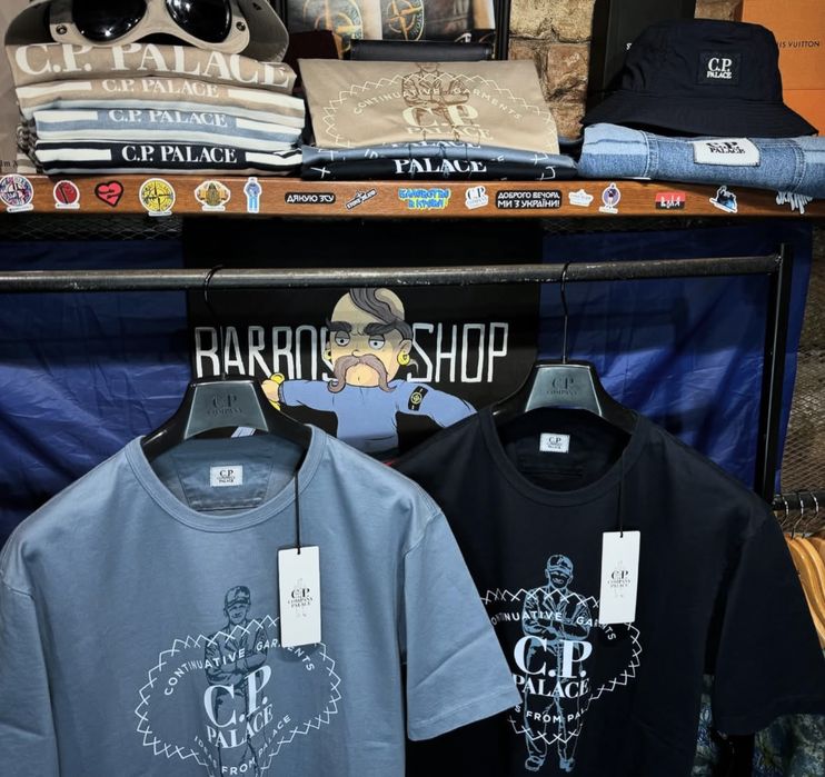 футболка C.P. COMPANY X PALACE '025