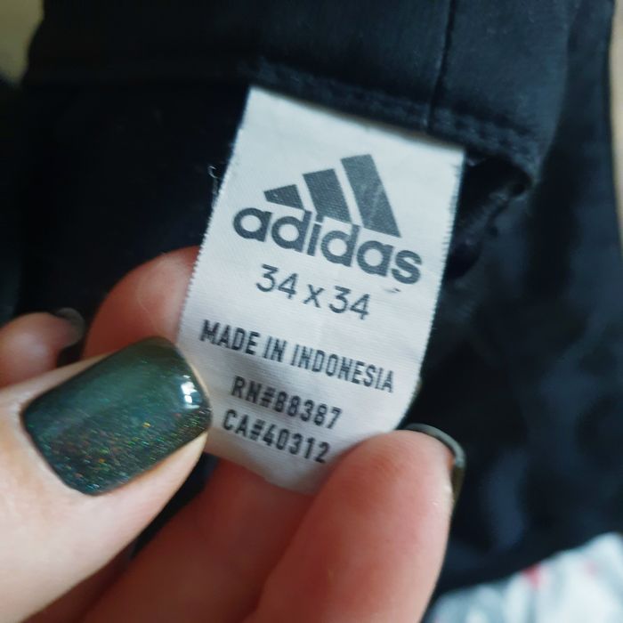 Adidas Штаны мужские брюки golf ultimate 34/32 pocket чёрный