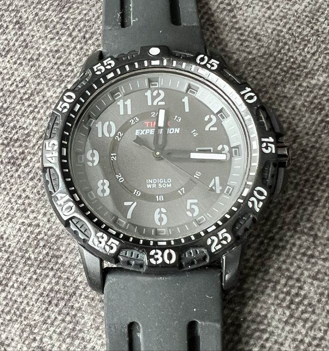 Timex Expedition Gallatin, T49997, dobry stan, Indiglo, Night Hunter
