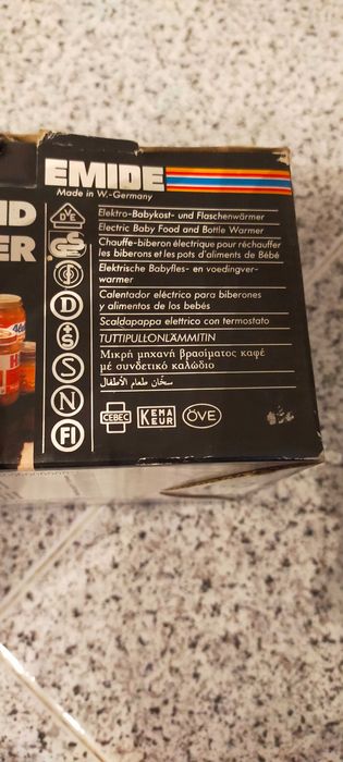 Aquecedor de comida e biberão Emide