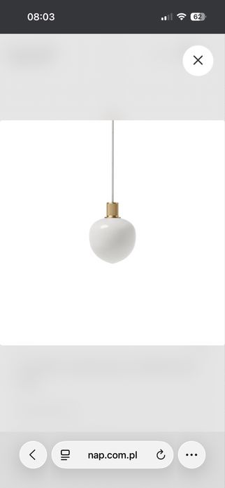 Nowe lampy Lyfa Memoir 120 mosiadz  Ø12 x 16,8 cm