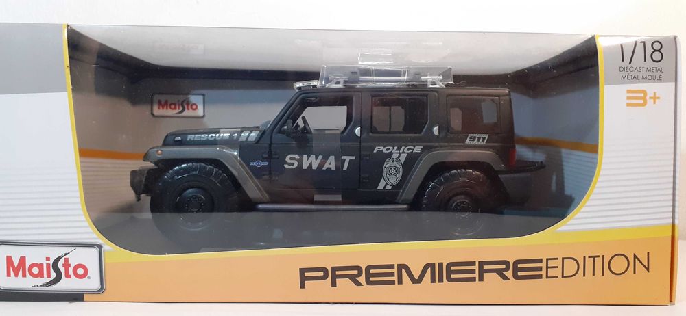 1/18 Jeep S.W.A.T. Police - Maisto Premiere