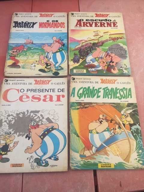 8 Livros Asterix Vintage!