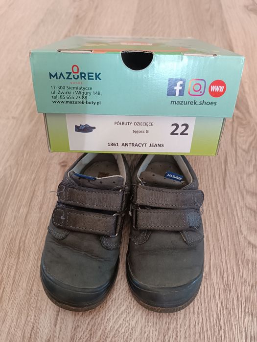 Mazurek półbuty / adidasy 22