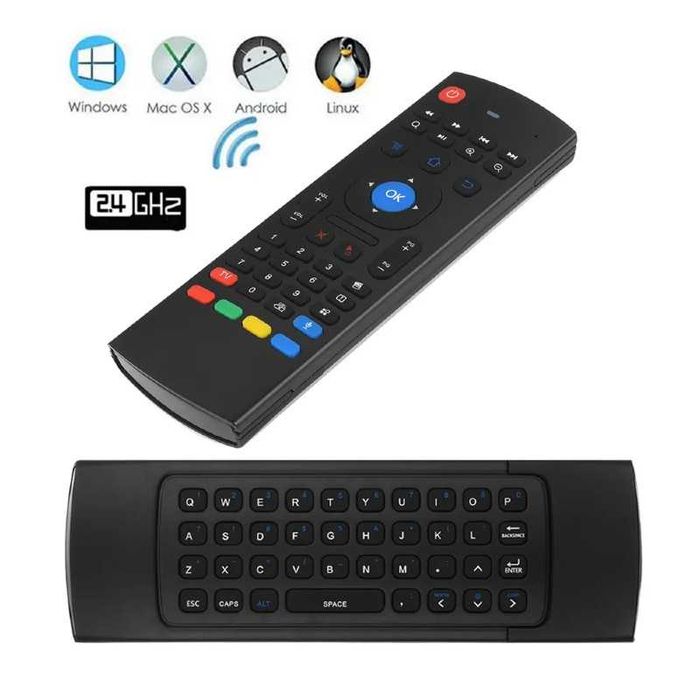 Comando universal duplo com teclado para Android Windows MacOS Linux Xbox