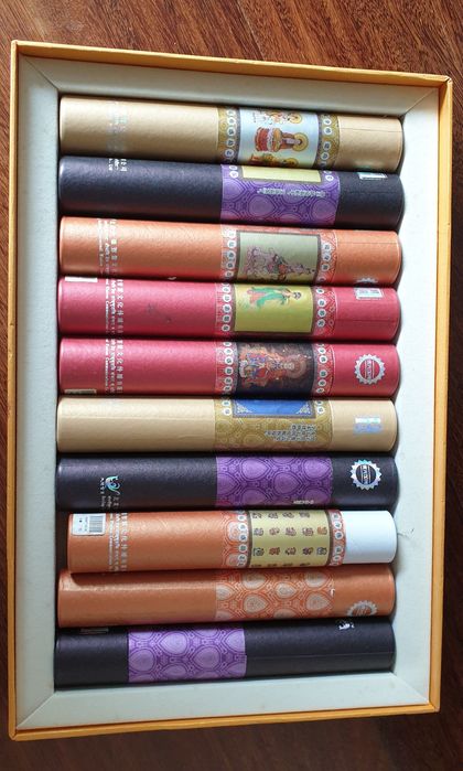 Coleção lenços da China