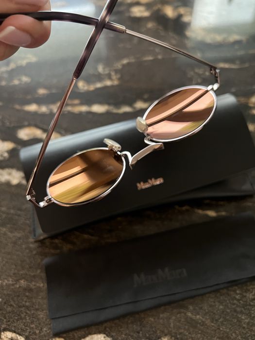 MAX MARA piękne kultowe okulary przeciwsłoneczne