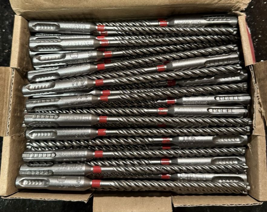 10 sztuk - NOWE wiertło HILTI TE-CX 6/17 - fi 6 mm udarowe TE-CX (SDS PLUS) klasa: ULTIMATE