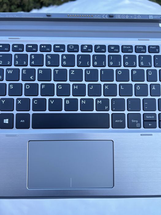 Клавиатура Dell с тачпадом для Dell Latitude 7200 2-in-1