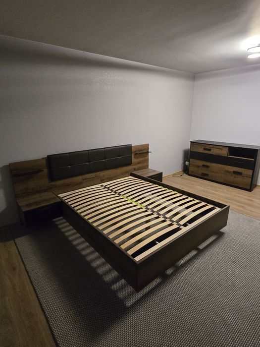 Łóżko + komoda Black Red White