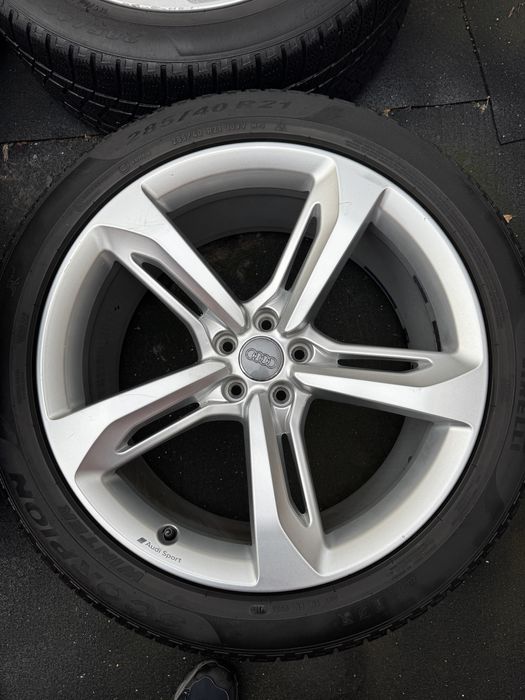 Колеса шини R21 285 40 ауді Audi E tron A6 A8 Q5 Q7 SQ7 4M A7 туарег
