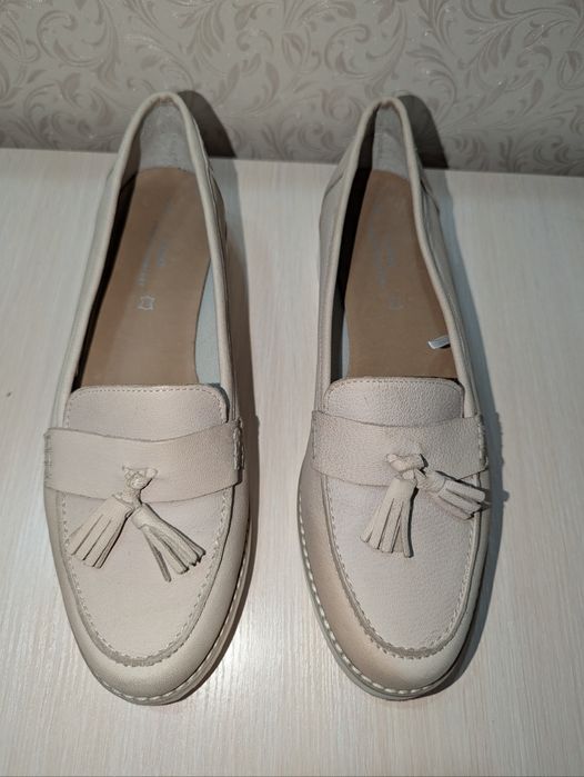 Лофери marks and Spencer шкіра туфлі 43р по уст 28 см ширина 9 см