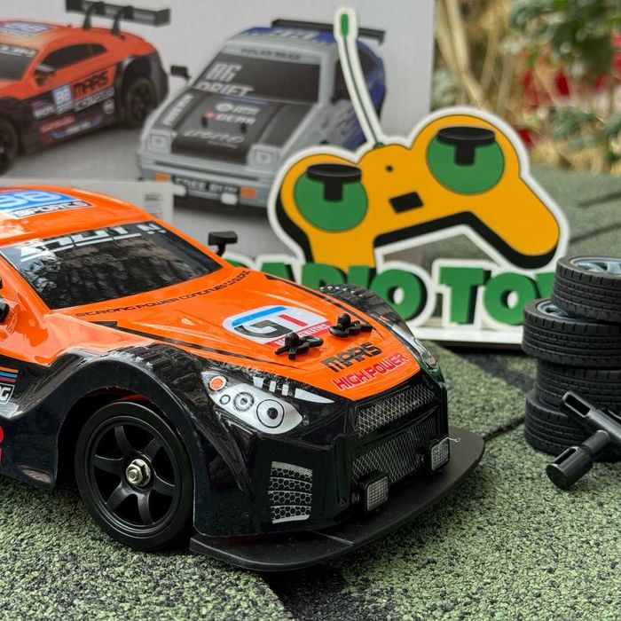 Дрифт машинка на радиоуправлении Nissan GTR Orang 1:16 4WD