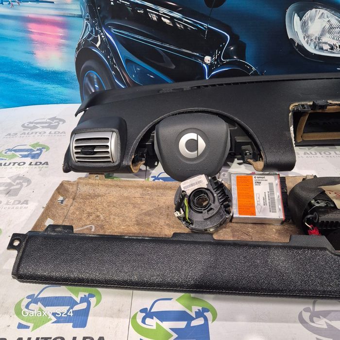 Tablier completo com kit de airbags Smart Fortwo 451 3G Brabus fase 1