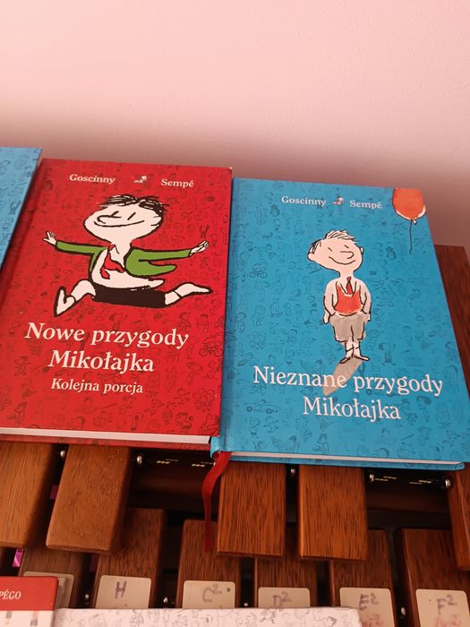 Książki o przygodach Mikołajka Mikołajek - 7 szt