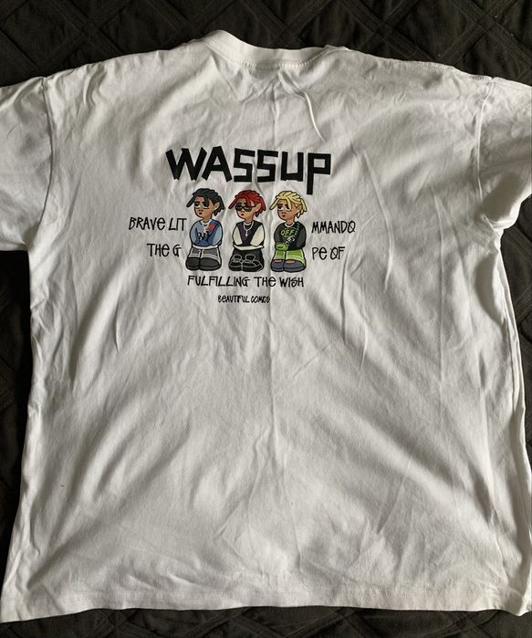 Футболка Wassup з принтом