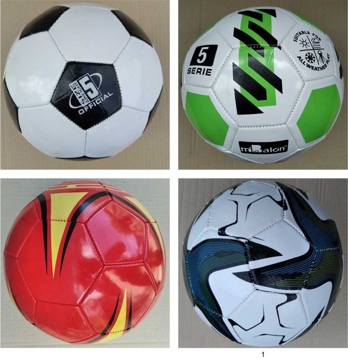 Футбольний мяч розмір 5, різні, якість Китай 170 грн за один