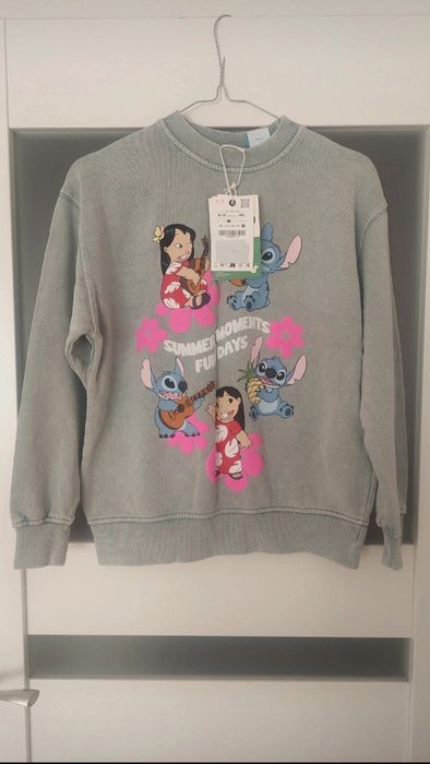 Bluza Lilo & Stitch Zara 140 nowa z metką