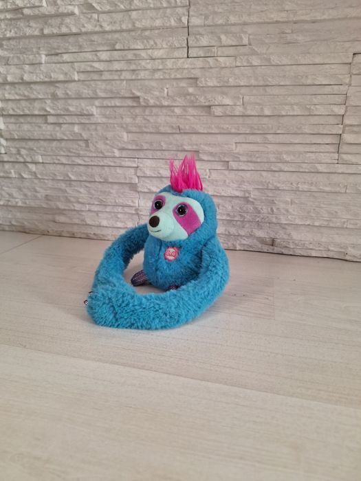 Party Pets leniwiec Slowy turkusowy interaktywny