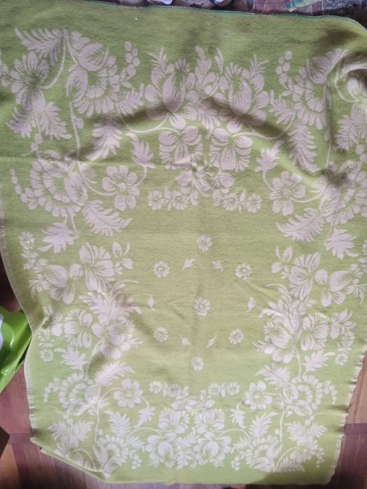 Теплий плед, 100% шерсть